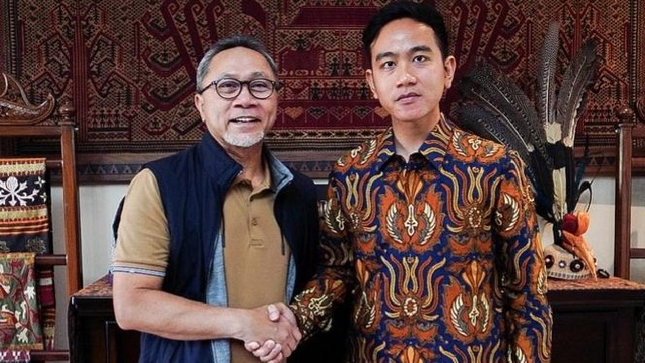 "Agar Indonesia maju terus, silaturahmi tidak boleh terputus. Bismillah mas Wali👍"  tulis Zulhas dikutip dari laman Instagram @zul.hasan.<br>