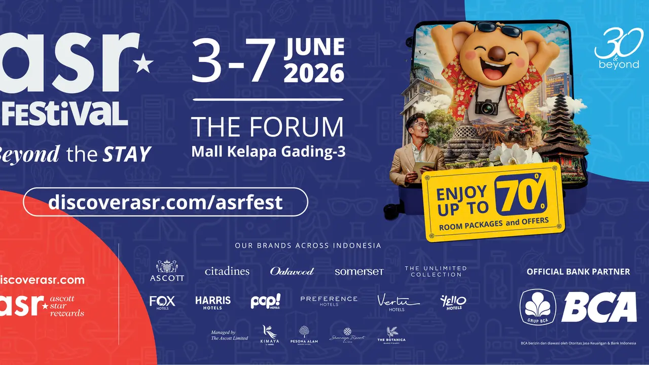 ASR Festival 2026 Sambut Liburan Sekolah, Gelar Kompetisi Nyanyi untuk Anak