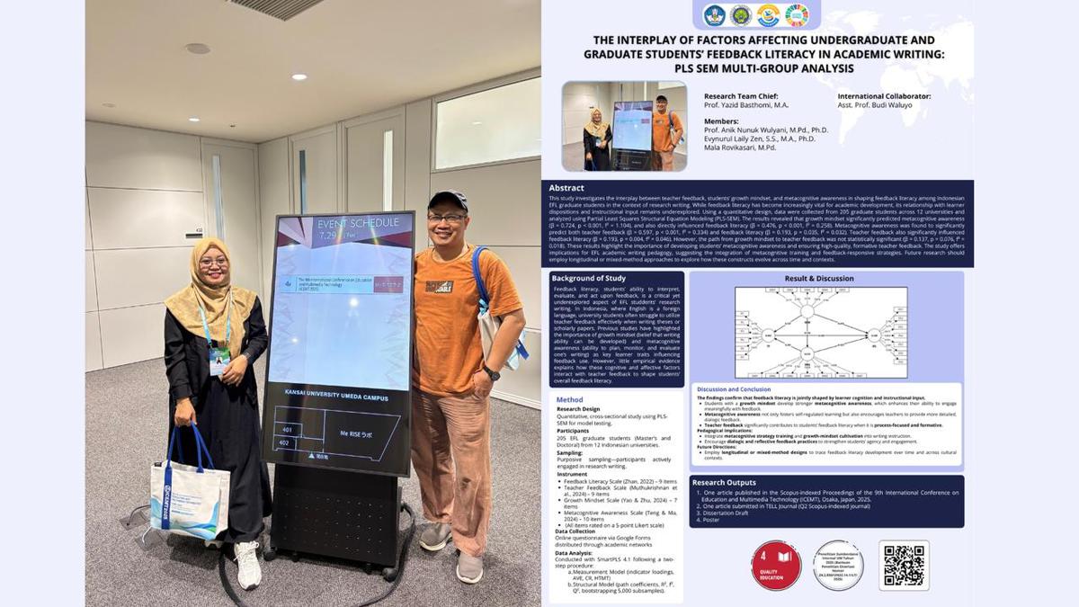 Umpan Balik yang Mengubah Cara Belajar: Temuan Doktoral UM Bantu Mahasiswa Tumbuh sebagai Penulis Akademik Mandiri
