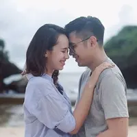 Pamela Bowie bersama kekasihnya, Rino Georgio Widiarto (Instagram/@rinovgwidiarto)