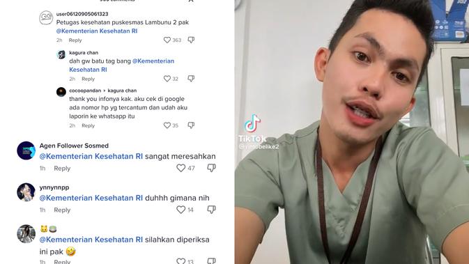 Bukan Minta Maaf, Nakes Viral Bikin Video TikTok Beda Penanganan Pasien Umum dan Pasien BPJS Malah Unggah Video Lain (Sumber: TikTok/rintobelike2)