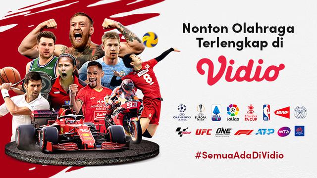 Nonton Tayangan Olahraga Paling Lengkap Hanya di Vidio