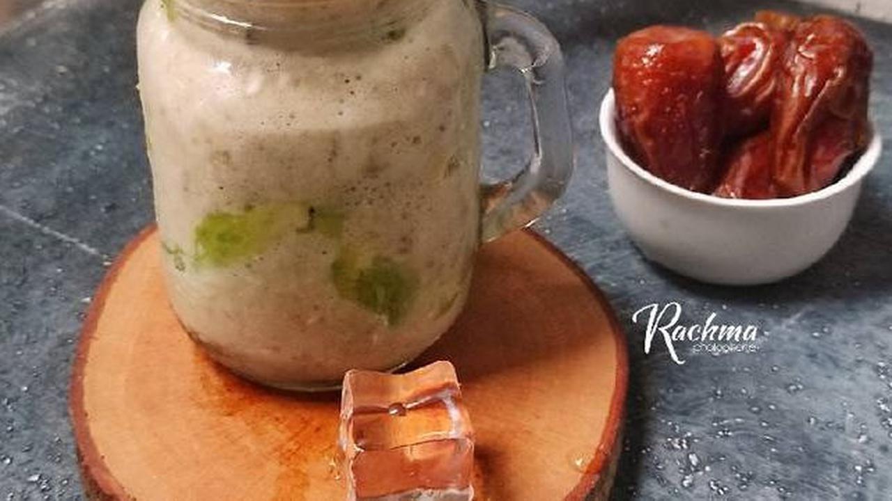 Resep Es Kurma Alpukat