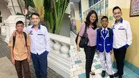 6 Momen Ruben dan Sarwendah antar Betrand Peto ke Sekolah Baru (Sumber: Instagram/