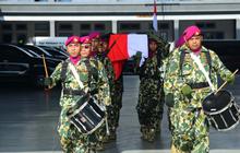 FOTO: TNI AL Kembali Laksanakan Pelepasan Jenazah Prajurit Marinir
