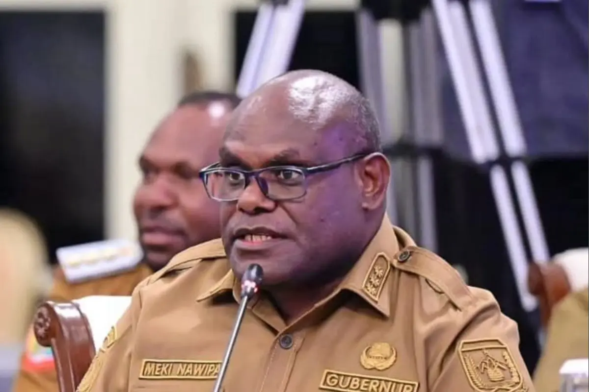 Gubernur Papua Tengah Meki Fritz Nawipa. (Ist)