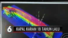 Beginilah kondisi kapal MV Pagaruyung 5 yang karam pada tahun 2003, saat ditemukan di Selat Bangka, Kepulauan Bangka Belitung. Penemuan berawal dari laporan adanya dua kapal asing yang tergores.