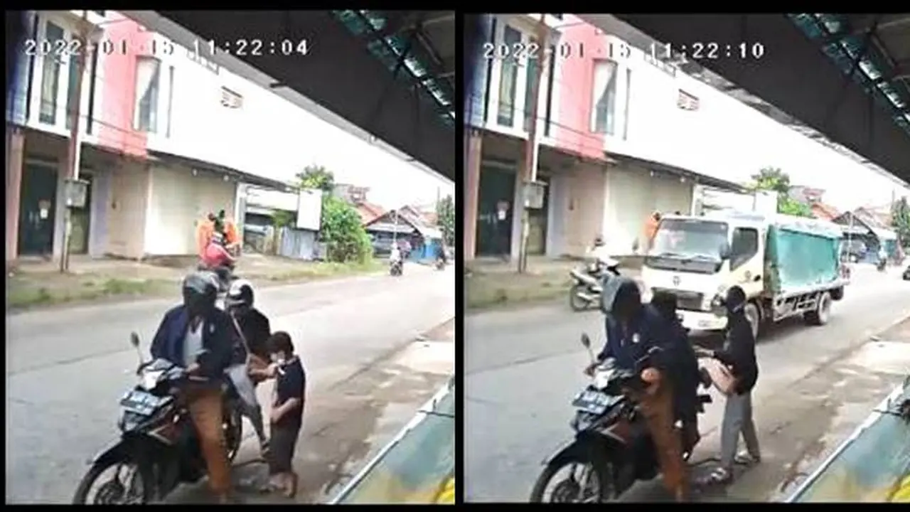Kurang Komunikasi, Momen Apes saat Bonceng Motor Ini Bikin Malu