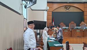 Eks Menteri Agama Yaqut Cholil Qoumas atau Gus Yaqut Jelang Sidang Praperadilan di PN Jaksel (Rifqy Alief Abiyya/Liputan6.com)
