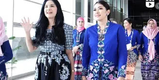 Lihat di sini beberapa potret adu pesona menantu SBY, Annisa Pohan dan Aliya Rajasa.