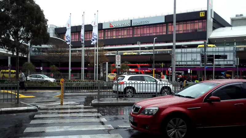 Bandara Sydney, Australia. (Liputan6.com./Tanti Yulianingsih)