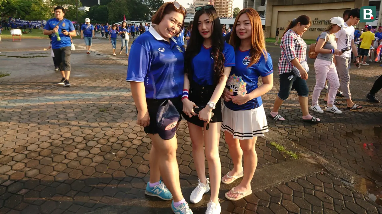 Suporter Timnas Thailand