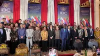 Peringatan 70 tahun Konferensi Asia-Afrika (KAA) yang diselenggarakan Indonesian Business Council (IBC) Selasa (22/4/2025). (Liputan6.com/Tanti Yulianingsih)