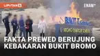 Momen kebakaran Bukit Teletubies Gunung Bromo menuai perhatian media sosial. Destinasi favorit di Taman Nasional Bromo Tengger Semeru (TNBTS) tersebut terbakar pada Rabu (7/9/2023). Rombongan dan pasangan prewedding di lokasi diduga menjadi pemicu ke...