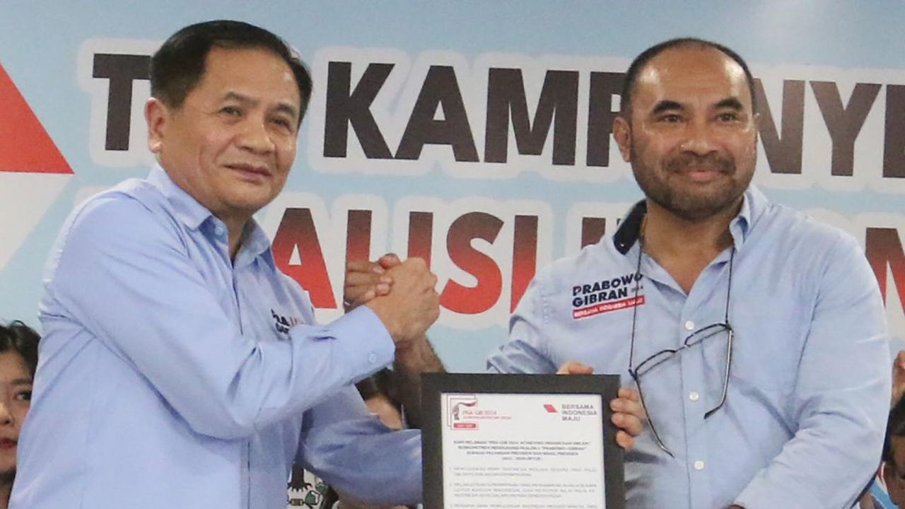 FOTO: Relawan Pragib 2024 Deklarasi Dukungan untuk Prabowo-Gibran