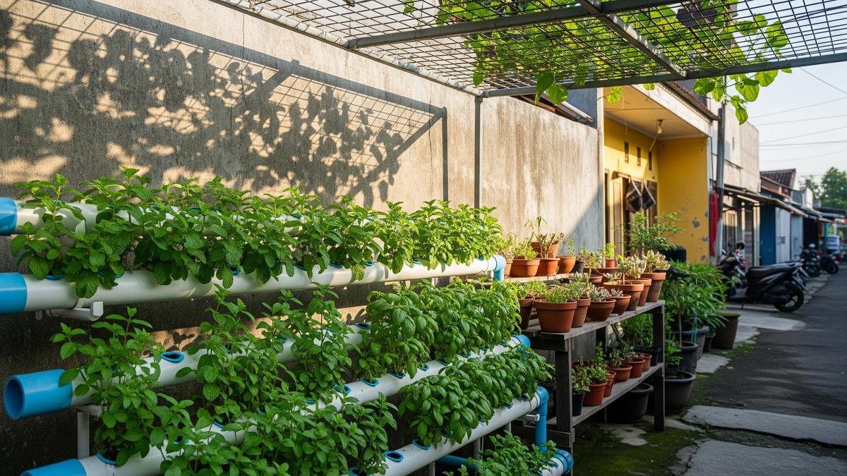 4 Cara Menanam Kebun Herbal Hidroponik di Rumah dengan Mudah, Cocok untuk Pemula