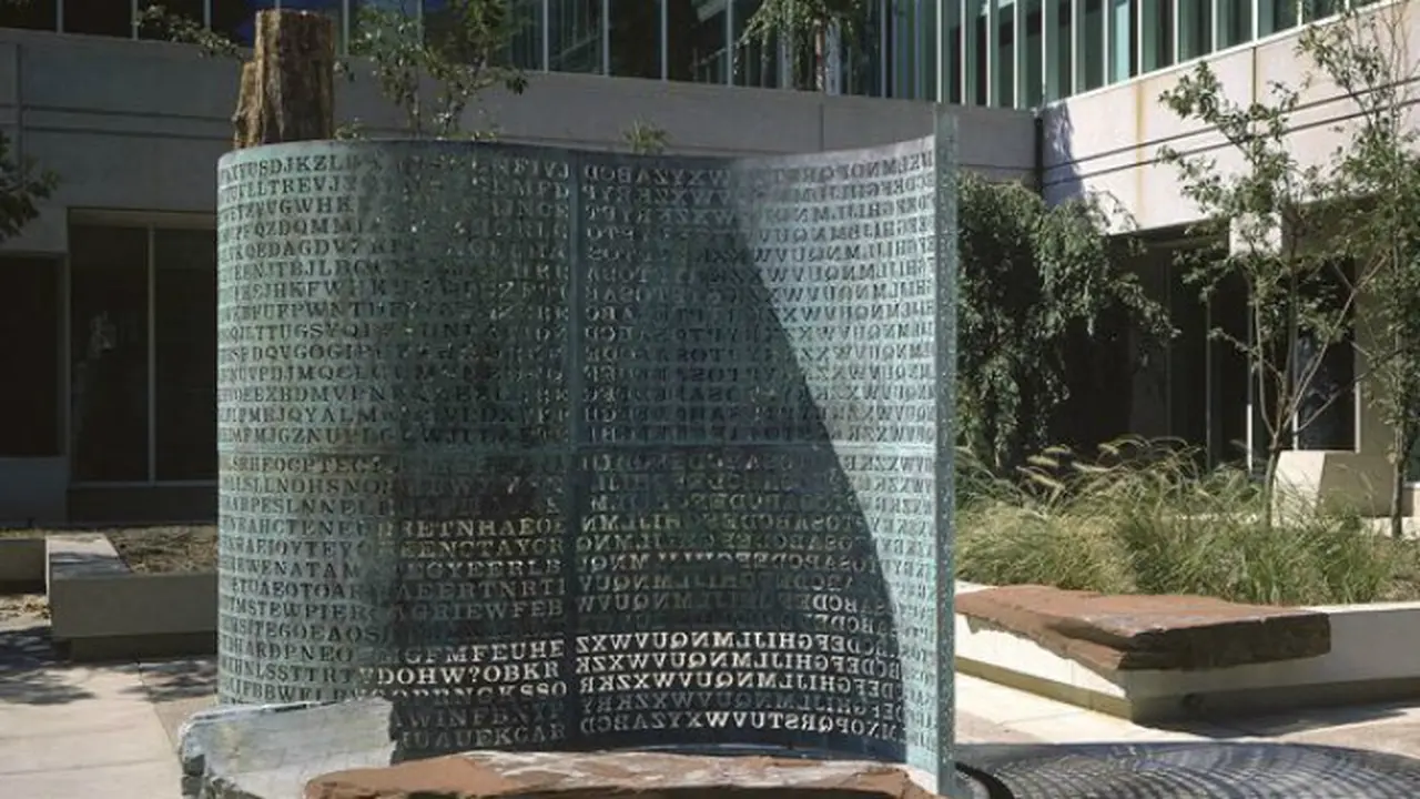 Kryptos di markas besar CIA