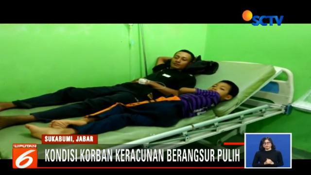 Hanya ada empat warga yang kondisinya masih terus dipantau. Penyebab keracunan juga masih terus diselidiki.