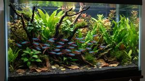 Cara Membuat Akuarium untuk Neon Tetra agar Warna Ikan Makin Cerah dan Hidup Sehat