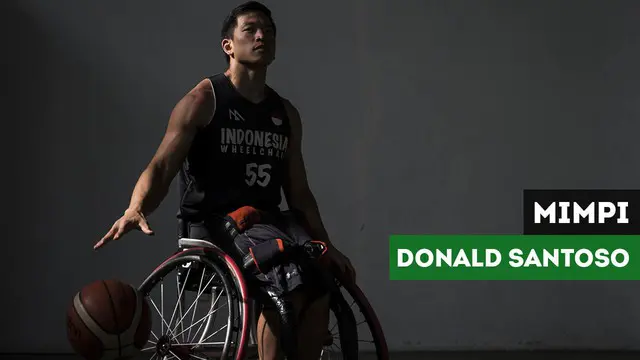 Berita video mengenai kapten timnas basket kursi roda Indonesia, Donald Santoso kembali ke Indonesia untuk mewujudkan mimpinya.