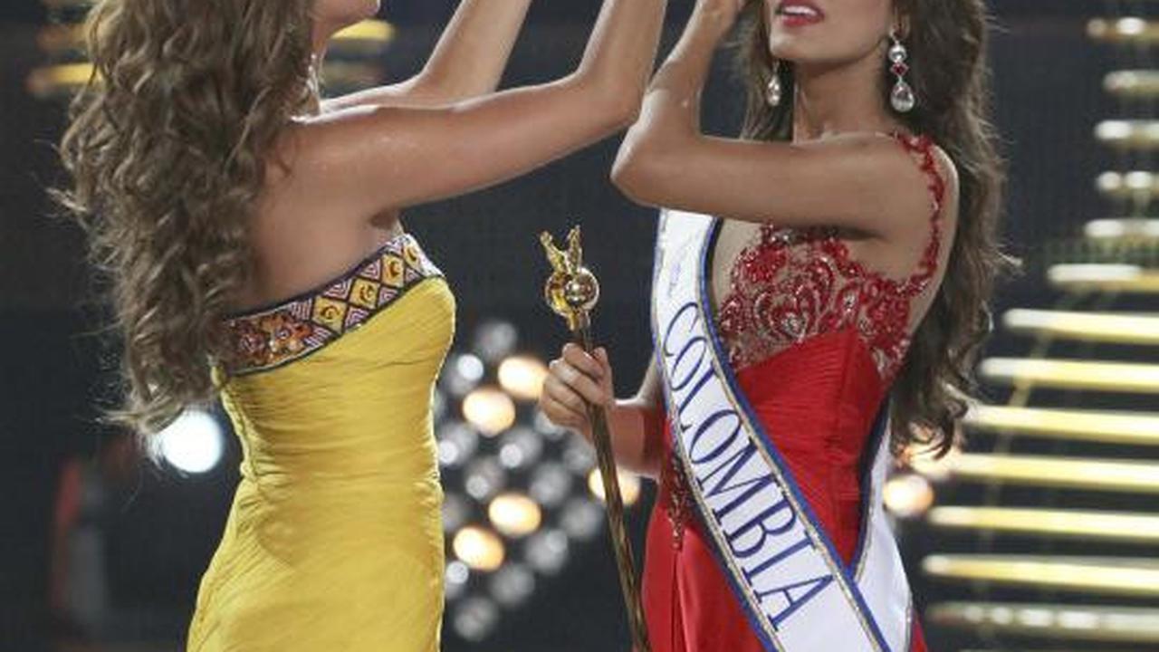 Lucia Aldana, sabet gelar wanita tercantik Kolombia 2012