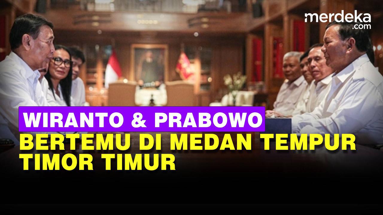 VIDEO: Pertemuan Eks Panglima ABRI Wiranto dengan Prabowo di Medan Tempur Timor Timur