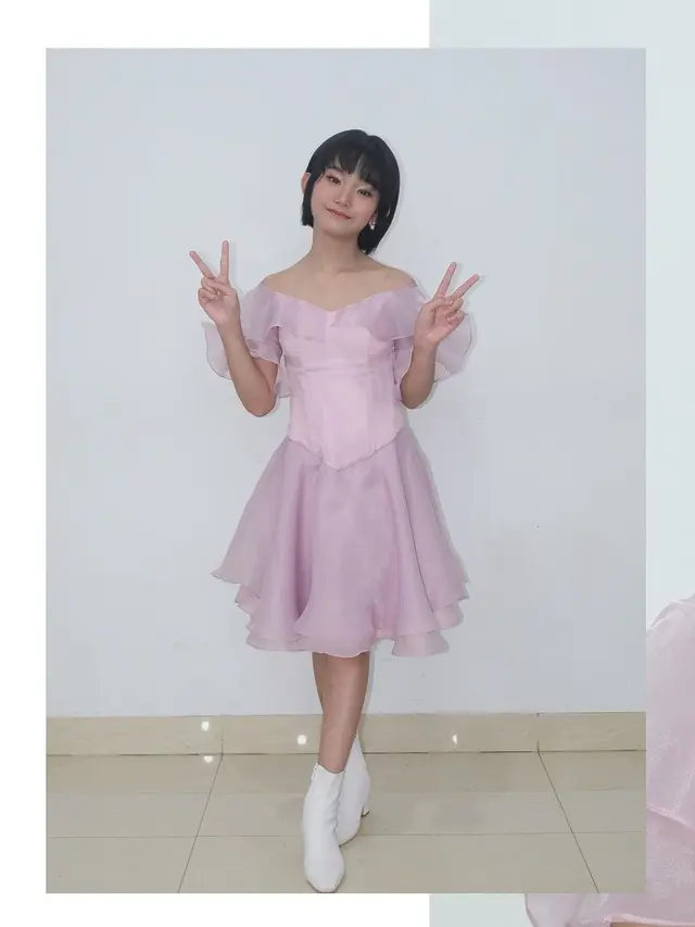 6 Potret Adu Gaya Kembar Ibu Anak Ayu Ting Ting-Bilqis dan Gisella Anastasia-Gempi Tampil di Acara yang Sama