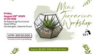 Yuk Ikutan Program Fimelahood Getting Intimate, Aktivitas yang Diangkat Mini Terrarium Workshop