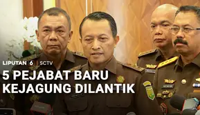 Lima Pejabat Baru Kejagung Dilantik