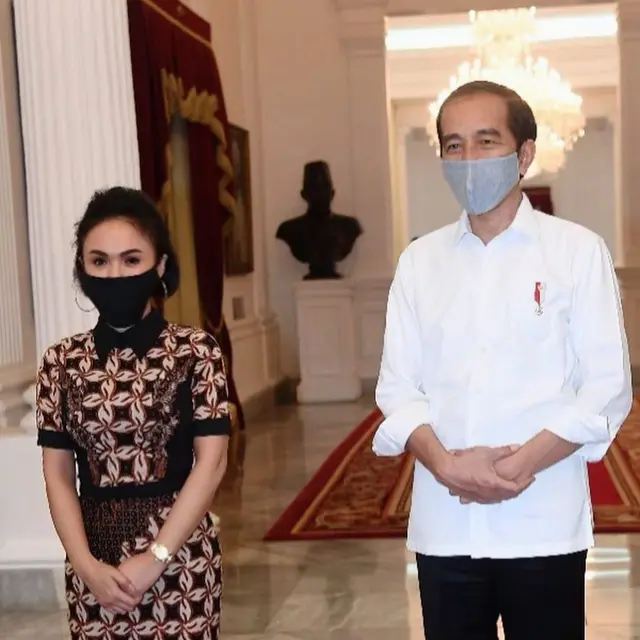6 Momen Seleb Bertemu dengan Presiden Jokowi, Gaya Raffi Ahmad Curi Perhatian