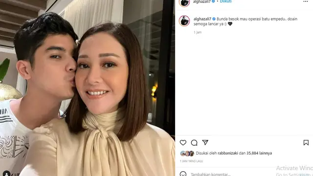 Maia Estianty - Al Ghazali (Foto: Instagram/@alghazali7)