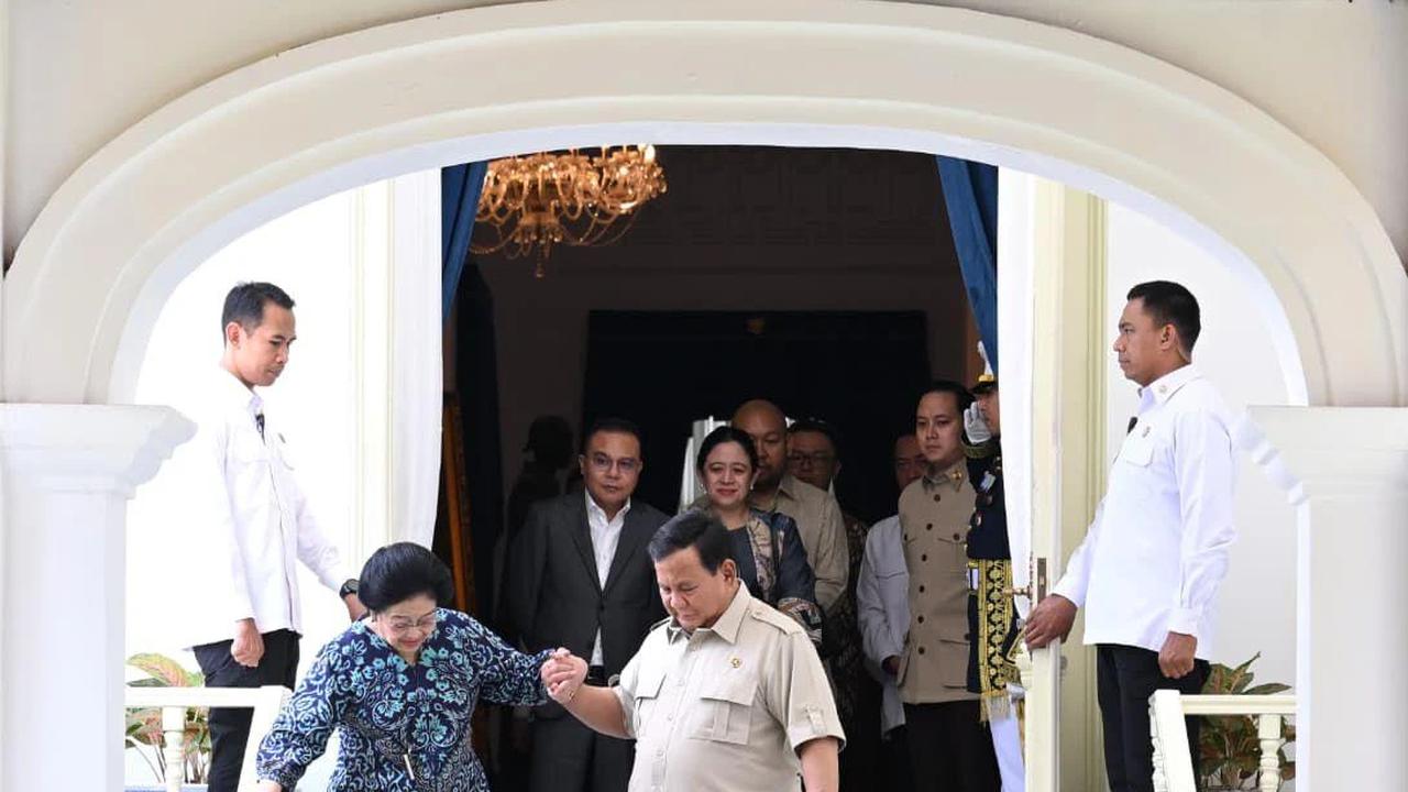 Megawati bertemu Prabowo di Istana