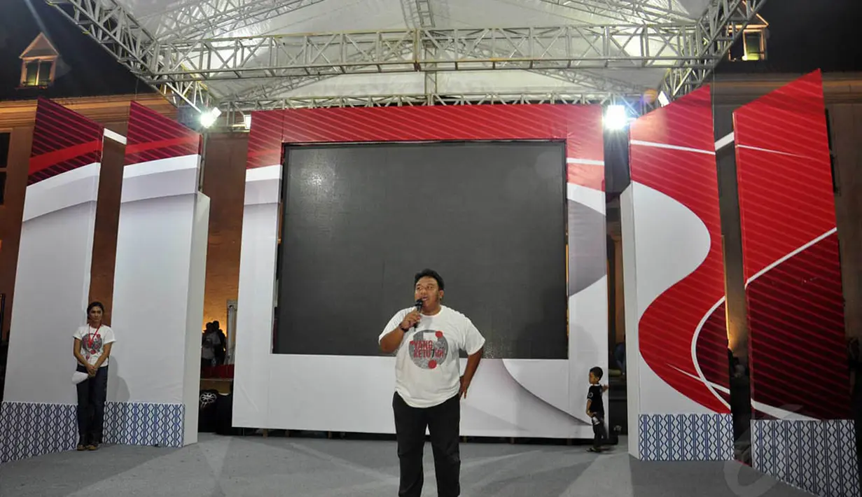Dalam pembuatan film dokumenter ini, melibatkan 19 videografer baik dari jurnalis dan sejumlah videografer yang tergabung dalam Watchdoc. (Liputan6.com/Miftahul Hayat)