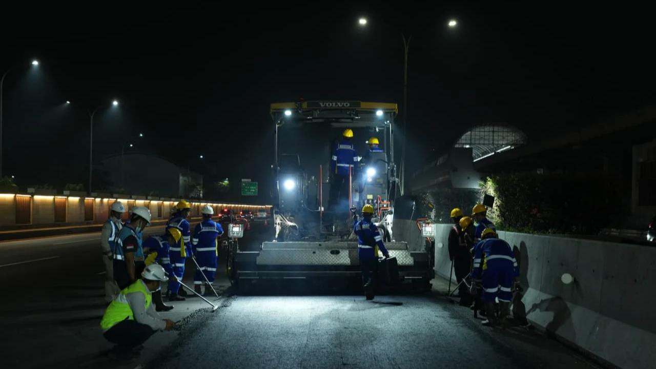 Jelang Libur Sekolah, Jasa Marga Intensifkan Preservasi Jalan Tol di Sejumlah Ruas Strategis