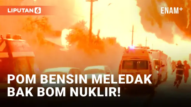 VIDEO: Ledakan Pom Bensin di Rumania, Satu Orang Tewas dan Puluhan Lainnya Luka-luka