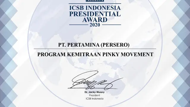 Pinky Movement Pertamina