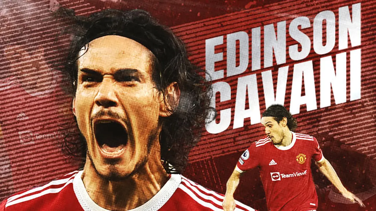 Manchester United - Ilustrasi Edinson Cavani