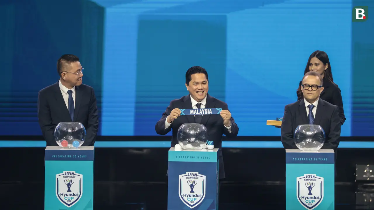 Erick Thohir - Drawing ASEAN Championship 2026