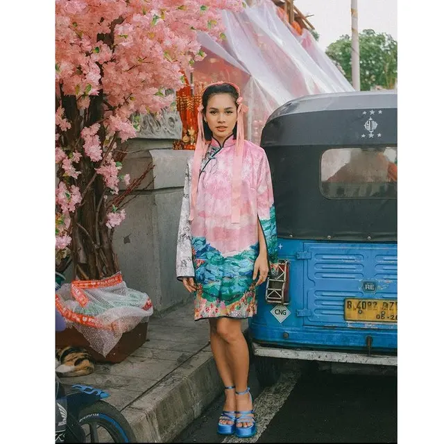 Andien Pemotretan di Glodok