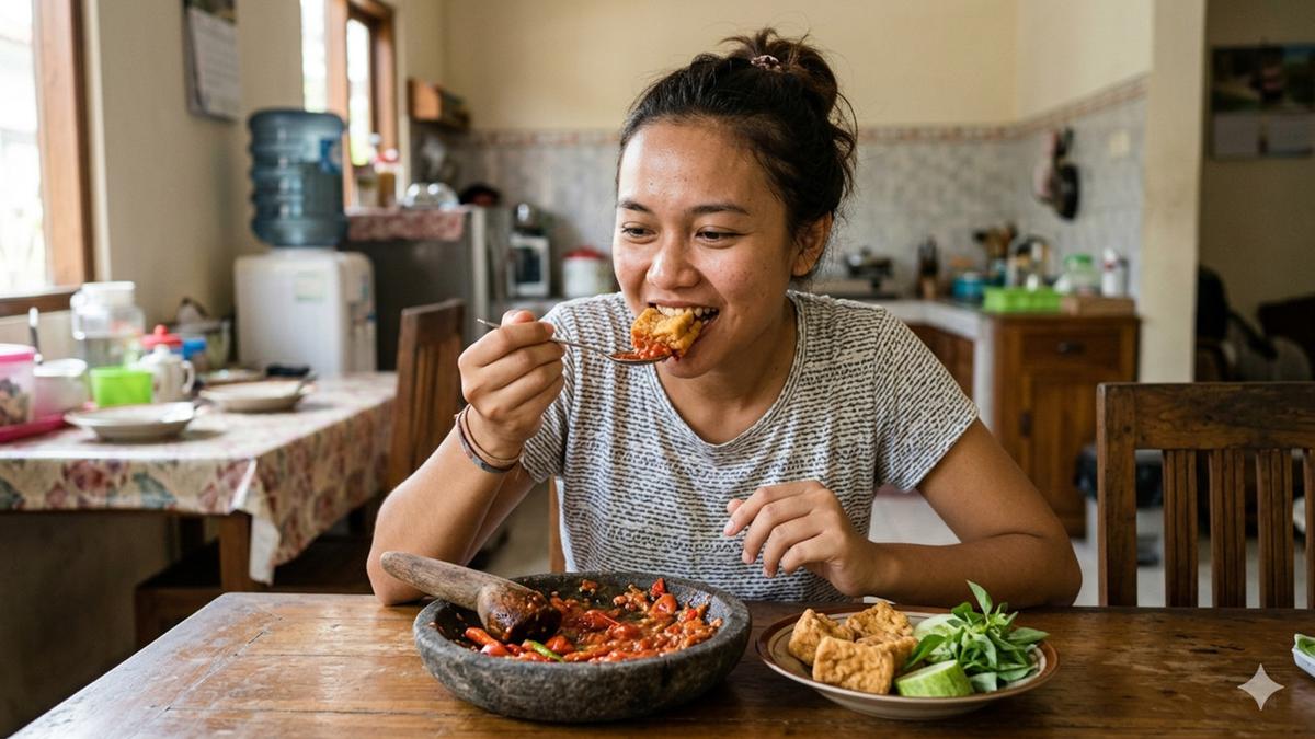 Cara Buat Sambal yang Tidak Terlalu Pedas, Tetap Merah dan Lezat