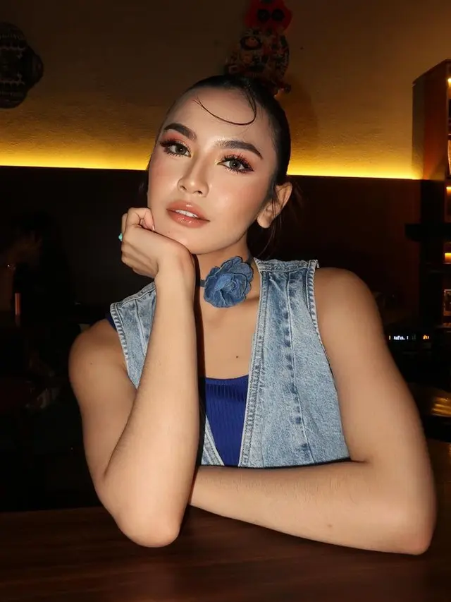 Transformasi Wajah Mahalini. [@mahaliniraharja]