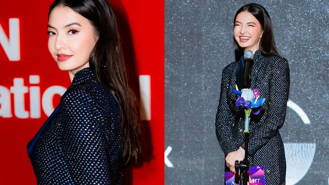 6 Pesona Elegan Khas Perempuan Indonesia Raline Shah, Jadi Pembaca Nominasi di Busan International Film Festival 2024
