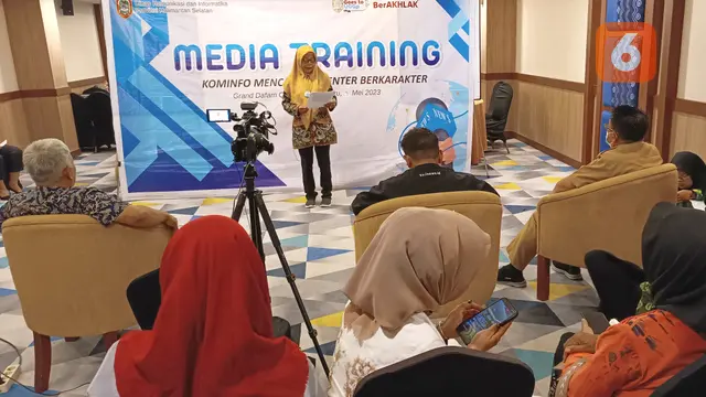 Peserta Lomba Presenter KIM Kalsel