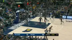 New Orleans Pelicans mengalahkan Indiana Pacers dengan skor 117-112 dalam lanjutan pertandingan NBA 2017-2018.
