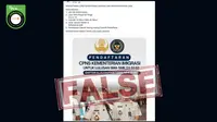 Awas Jebakan Hoaks Pendaftaran CPNS Kementerian Imigrasi, Simak Daftarnya