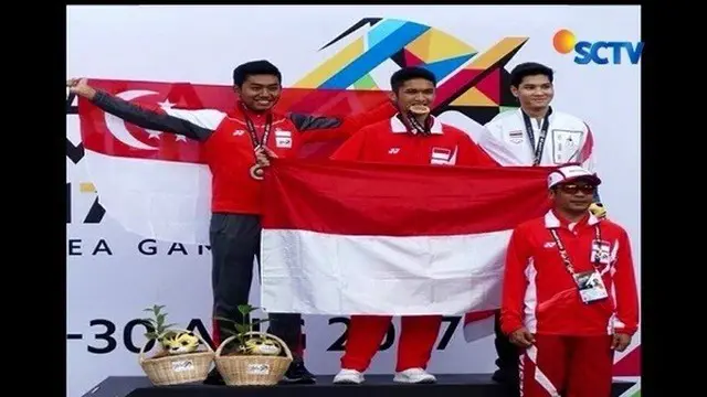 Sejumlah atlet Indonesia dari berbagai cabang olahraga, torehkan prestasi di Sea Games 2017. Siapa saja mereka?