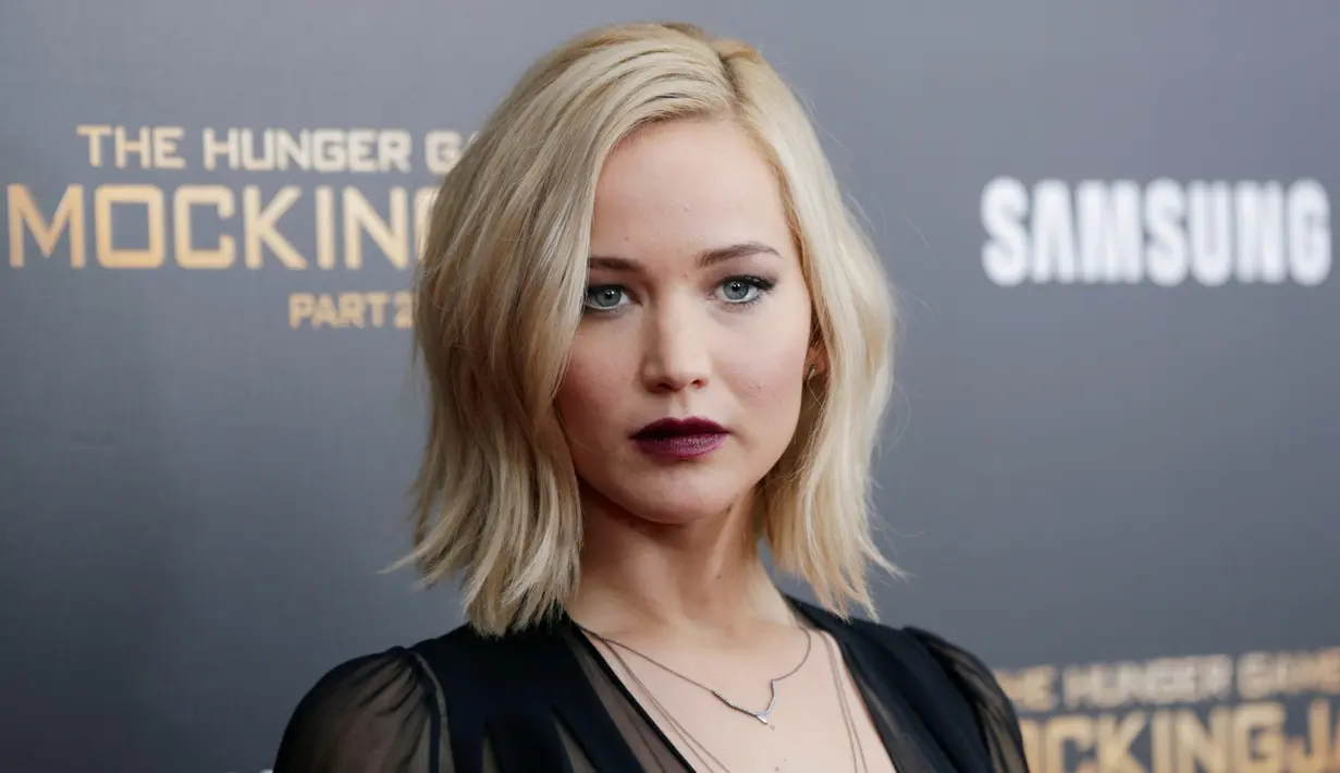 Jennifer Lawrence melakoni adegan seks dengan lawan mainnya. Dalam film terbarunya bertajuk Passengers. (Bintang/EPA)