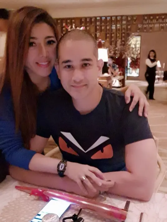 Okan Cornelius dan Lee Sachi (Instagram/okankornelius)