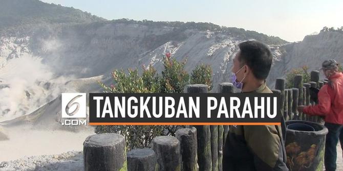 VIDEO: Hari Ini Tangkuban Parahu Sudah Dibuka untuk Pengunjung