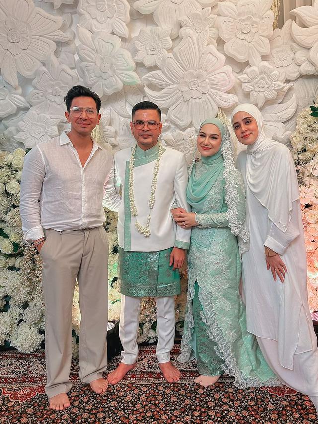 Pernikahan Irish Bella dan Haldy  (Instagram/ fairuzarafiq)